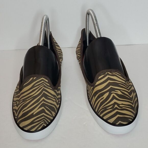 Sperry Top sider canvas slip on flats - Picture 2 of 10